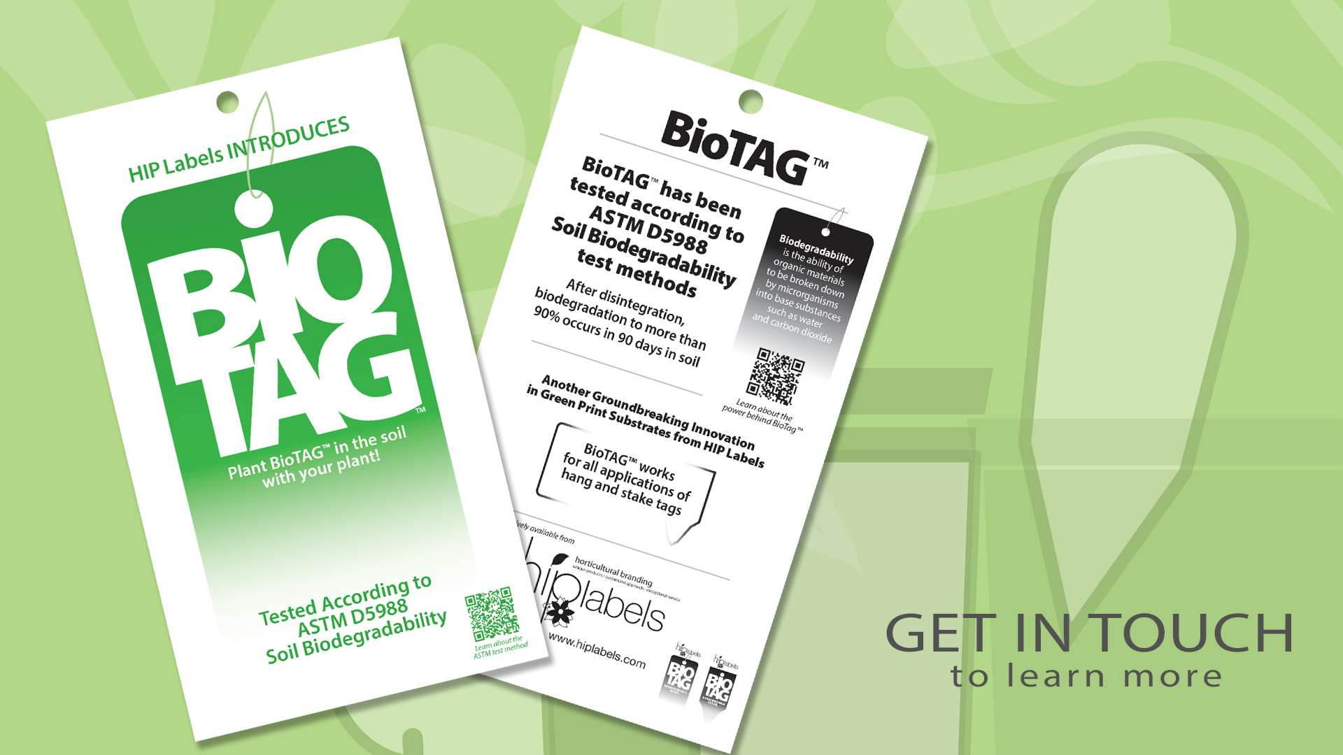 BioTag Hip Labels